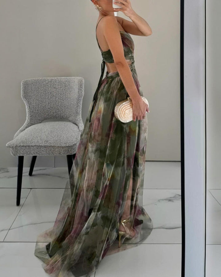 La Fiora | Vestido Maxi Elegancia Floral