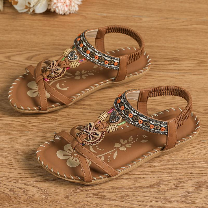 Flora | Sandalias Estilo Ibiza Combinando Confort y Elegancia