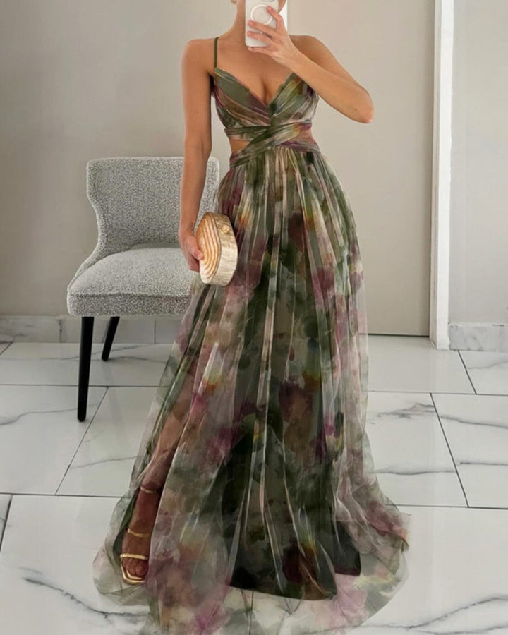La Fiora | Vestido Maxi Elegancia Floral
