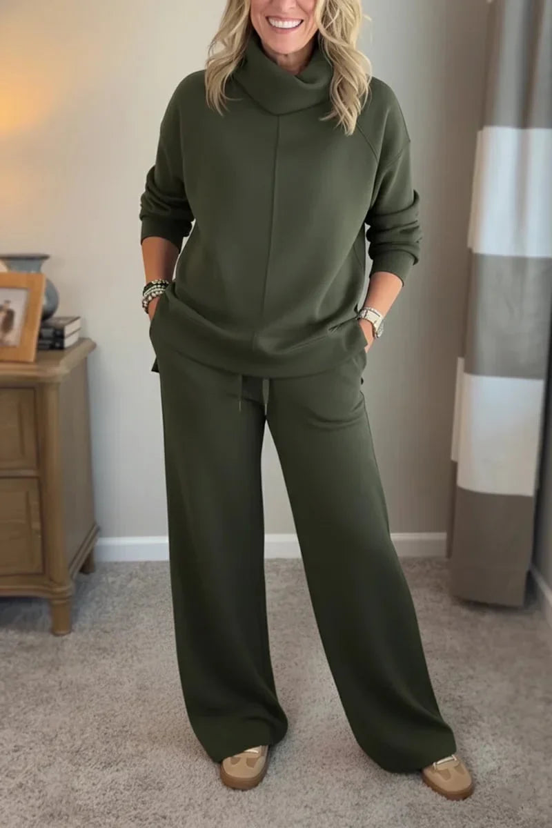 Elaina - Conjunto casual elegante de dos piezas
