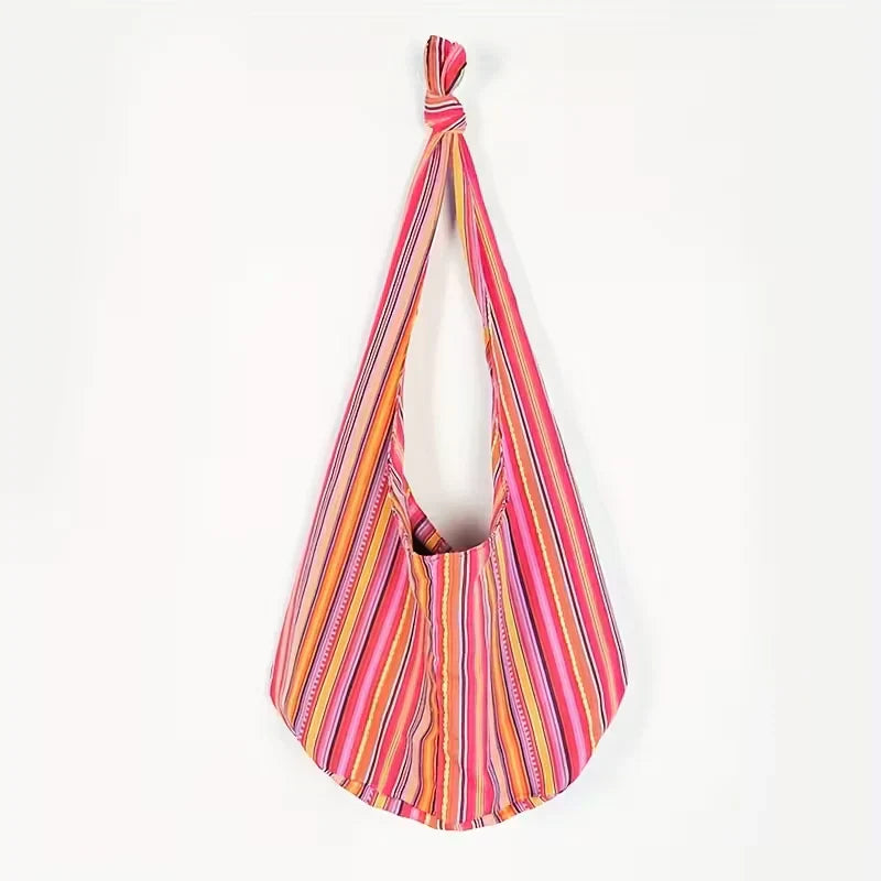 Maya – Elegante bolso de hombro tejido bohemio