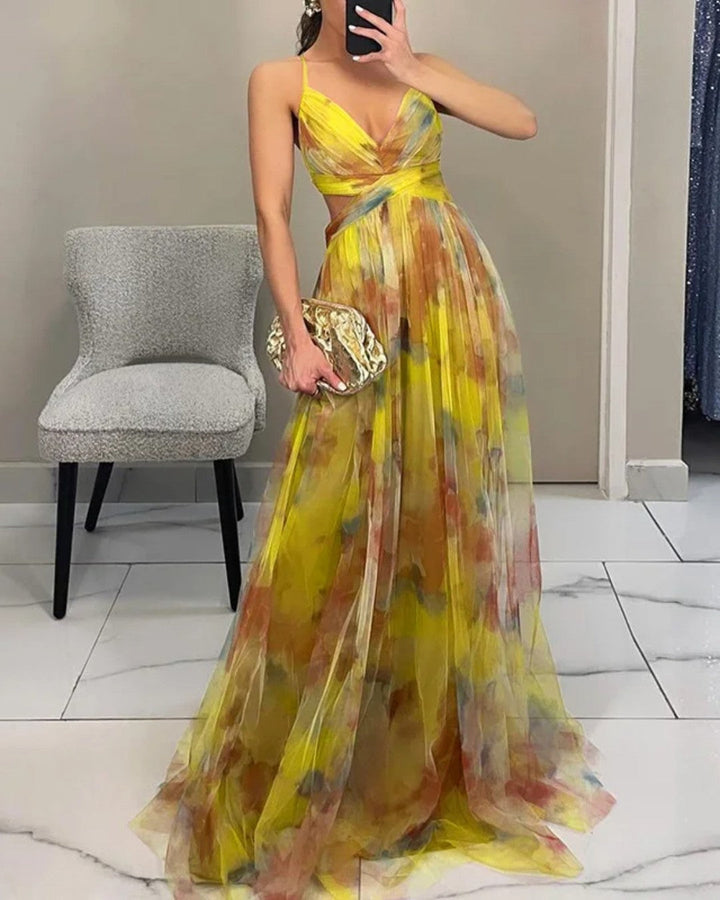 La Fiora | Vestido Maxi Elegancia Floral