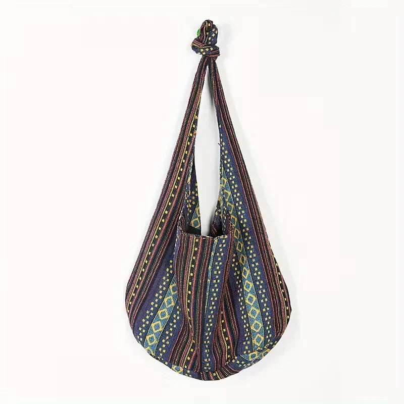 Maya – Elegante bolso de hombro tejido bohemio